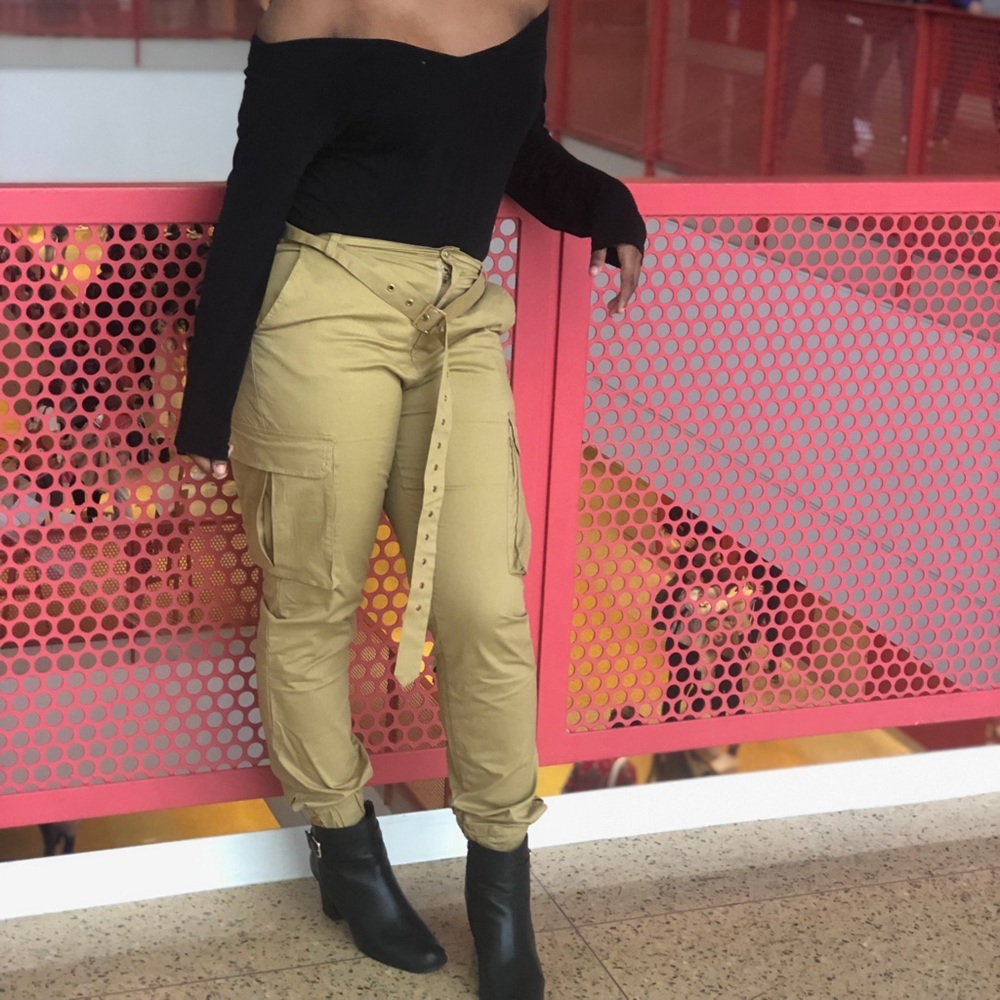 Khaki Joggers